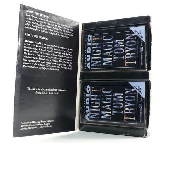 Night Magic by Tom Tryon (Cassette Tape Audiobook, 1995, Abriged) Anthony Heald - Picture 8 of 14